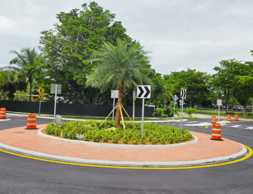 Traffic Circle Projects at Several Intersections